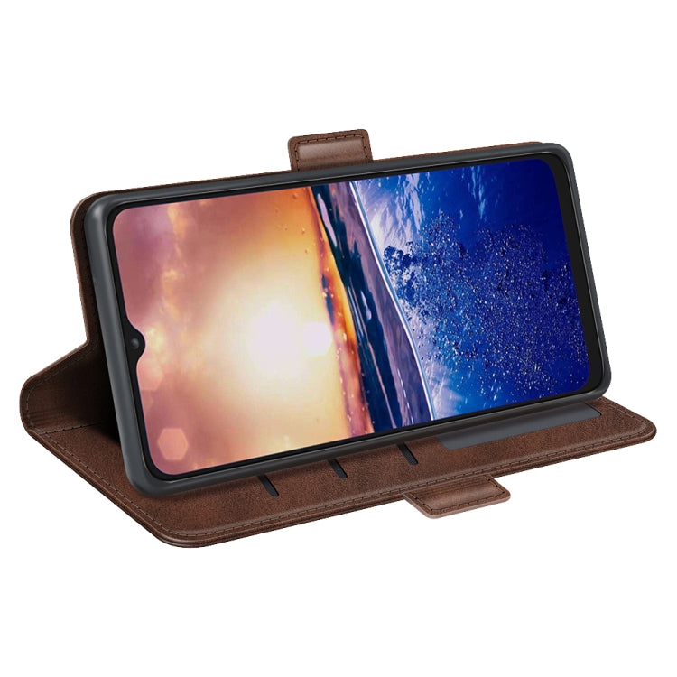 For TCL 40R Dual-side Magnetic Buckle Leather Phone Case