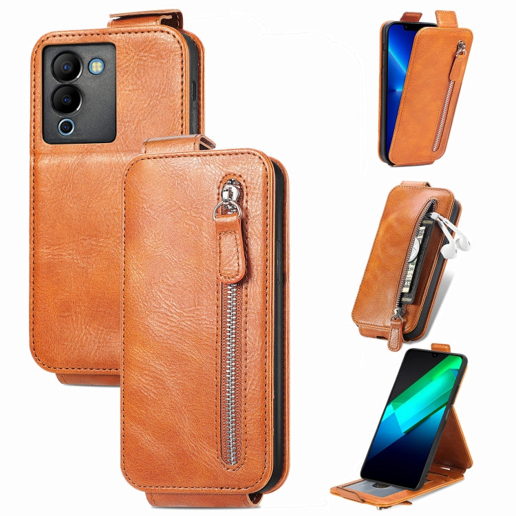 For Infinix Note 12 G96 Zipper Wallet Vertical Flip Leather Phone Case