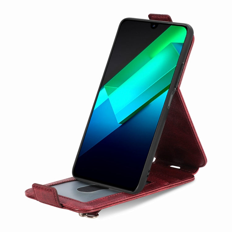 For Infinix Note 12 G96 Zipper Wallet Vertical Flip Leather Phone Case