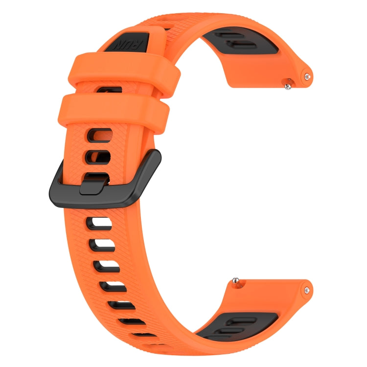 For Amazfit GTR 4 Pro 22MM Sports Two-Color Silicone Watch Band