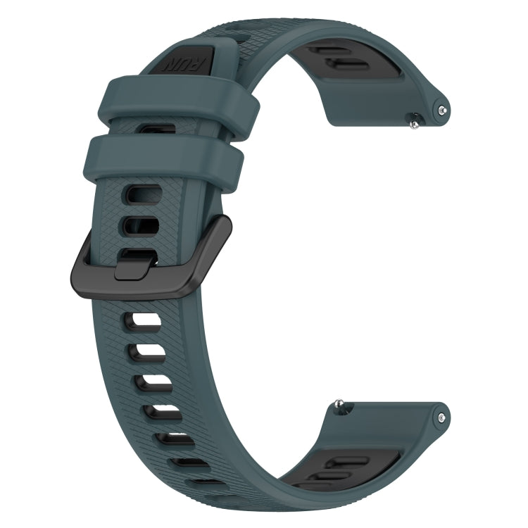 For Amazfit GTR 3 Pro 22MM Sports Two-Color Silicone Watch Band
