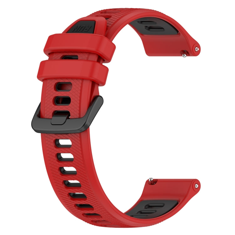 For Amazfit GTR 3 Pro 22MM Sports Two-Color Silicone Watch Band