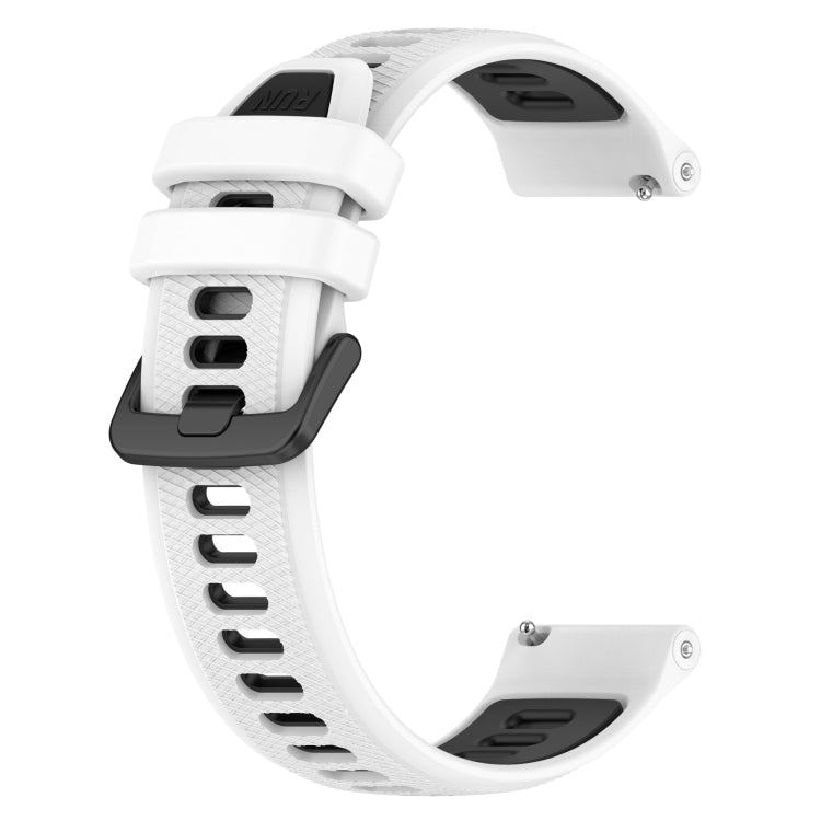 For Amazfit GTR 2e 22MM Sports Two-Color Silicone Watch Band