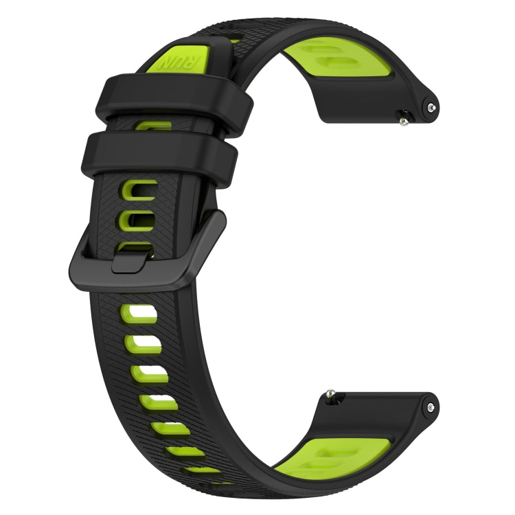 For Amazfit GTR 2e 22MM Sports Two-Color Silicone Watch Band