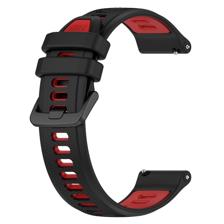 For Amazfit 3 22MM Sports Two-Color Silicone Watch Band