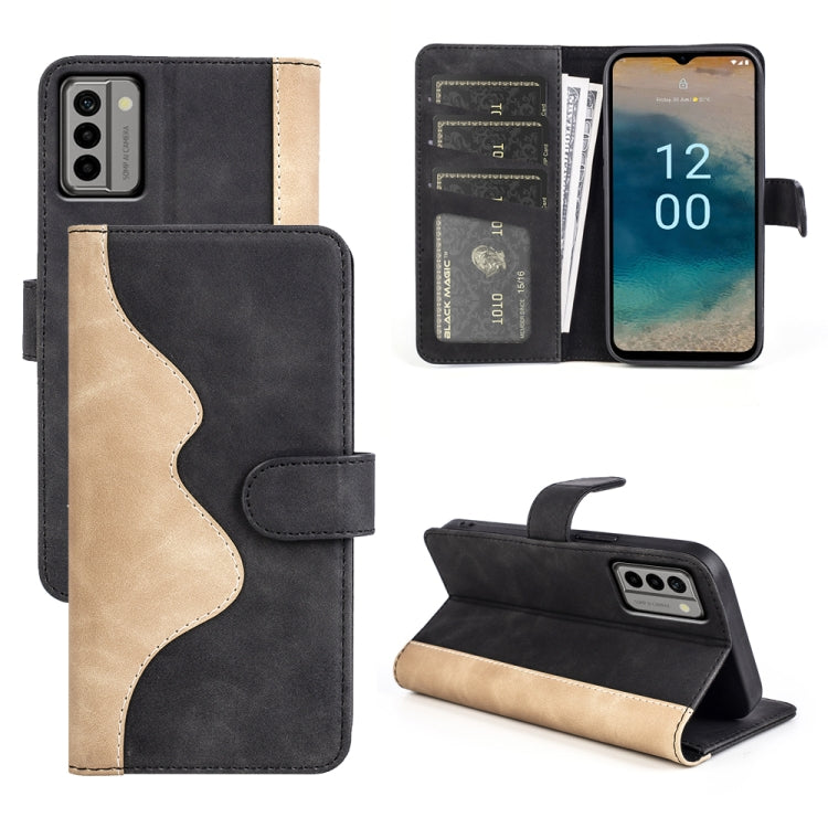 For Nokia G22 Stitching Horizontal Flip Leather Phone Case