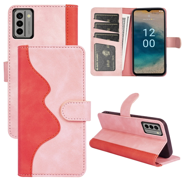 For Nokia G22 Stitching Horizontal Flip Leather Phone Case