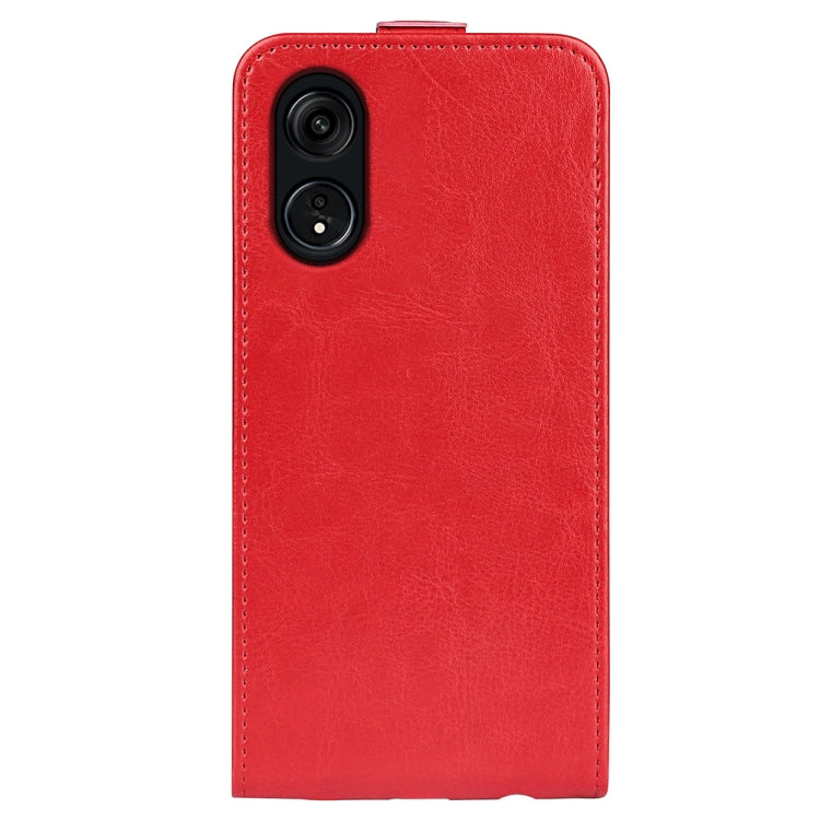 For OPPO A1 Pro 5G / Reno8 T 5G R64 Texture Single Vertical Flip Leather Phone Case