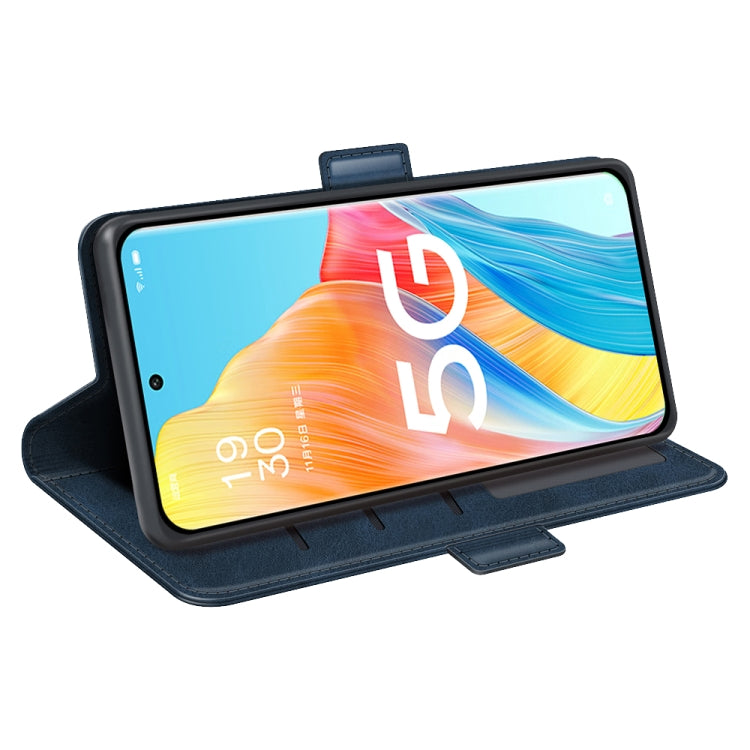 For OPPO A1 Pro 5G / Reno8 T 5G Dual-side Magnetic Buckle Leather Phone Case