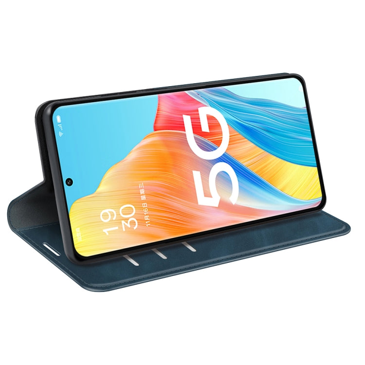 For OPPO A1 Pro 5G / Reno8 T 5G Retro-skin  Magnetic Suction Leather Phone Case