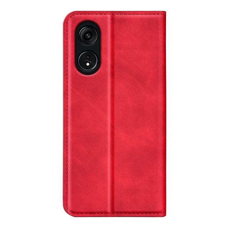 For OPPO A1 Pro 5G / Reno8 T 5G Retro-skin  Magnetic Suction Leather Phone Case