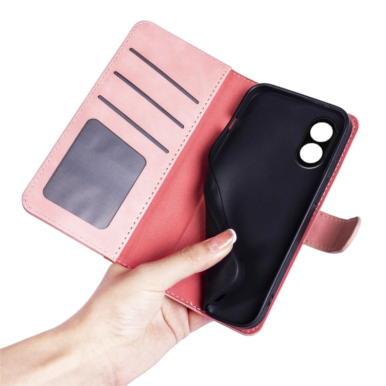 For OPPO A1 Pro 5G / Reno8 T 5G Stitching Horizontal Flip Leather Phone Case