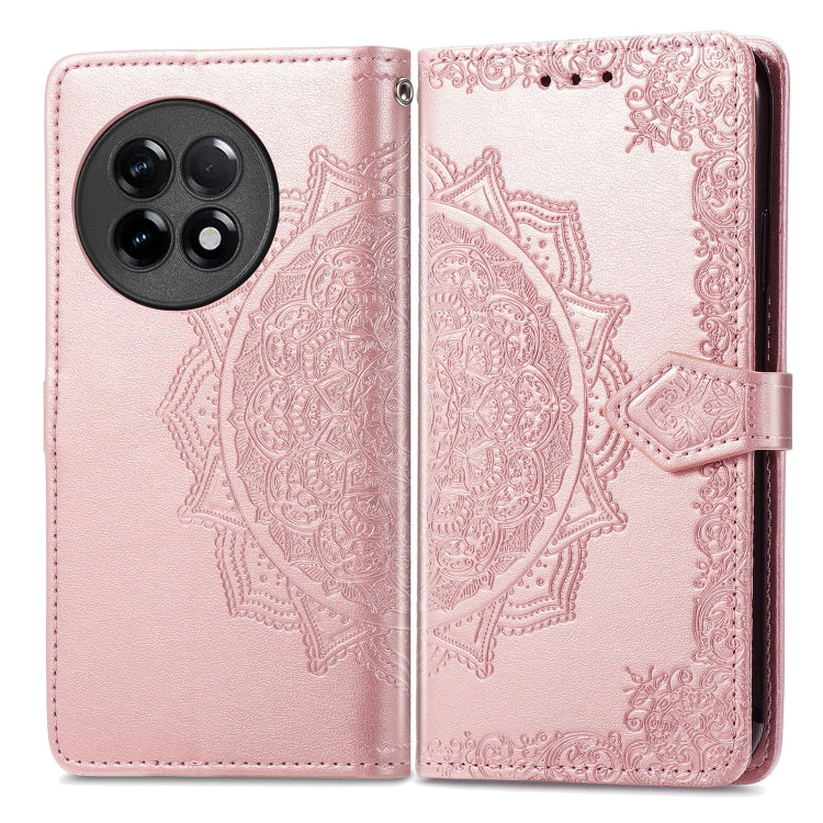 For OnePlus Ace 2 Mandala Flower Embossed Leather Phone Case