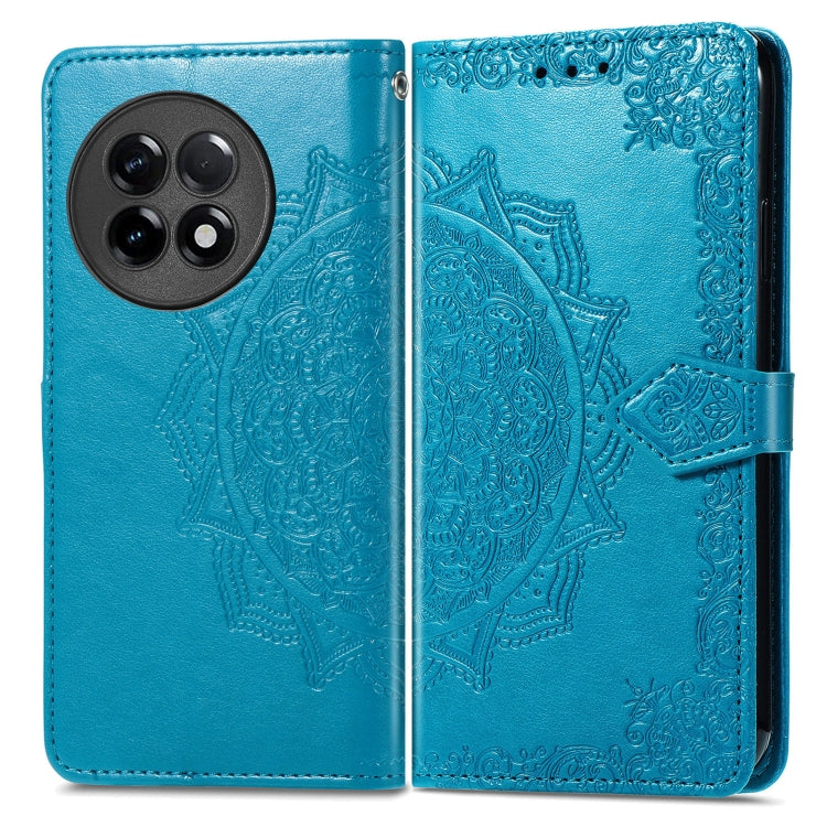 For OnePlus Ace 2 Mandala Flower Embossed Leather Phone Case