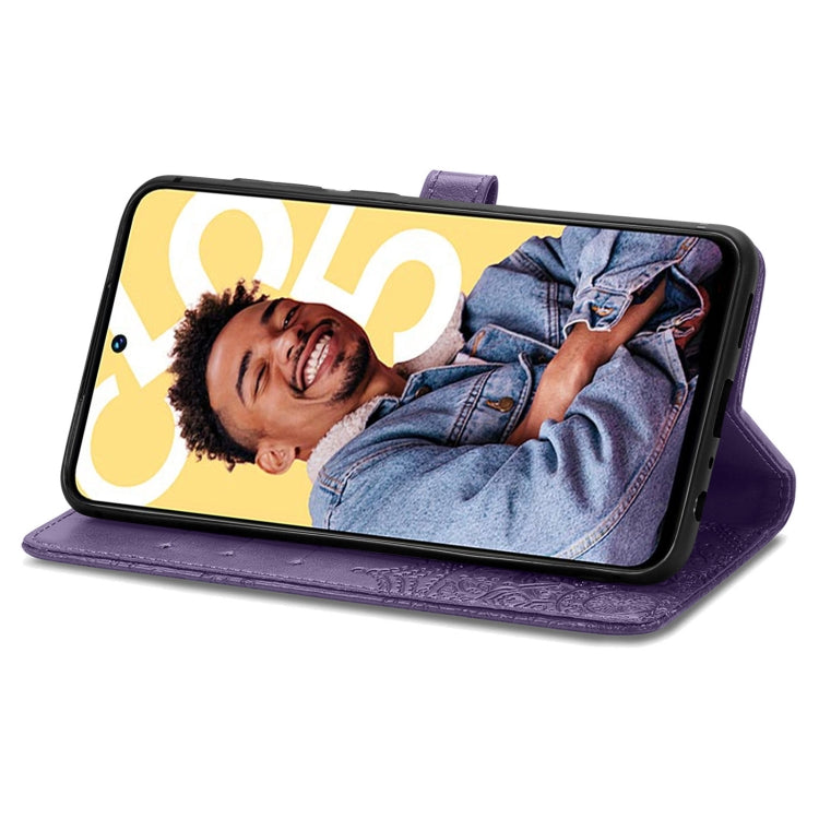 For Realme C55 Mandala Flower Embossed Leather Phone Case