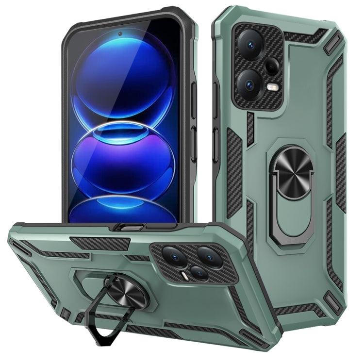 For Xiaomi Redmi Note 12 Pro+ 5G Global Warship Armor 2 in 1 Shockproof Phone Case