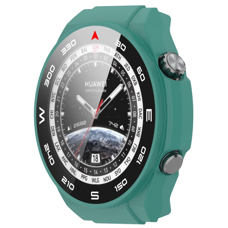 For Huawei Watch Ultimate PC+ Toughened Film Integrated Watch Protective Case