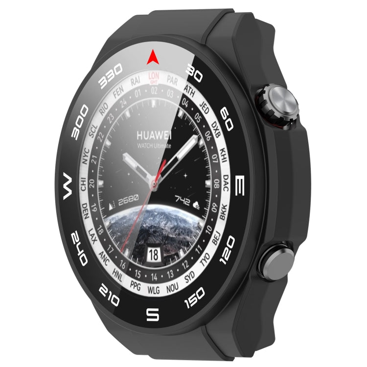 For Huawei Watch Ultimate PC+ Toughened Film Integrated Watch Protective Case