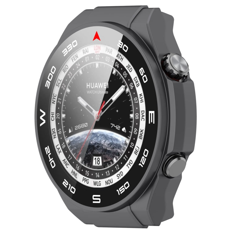 For Huawei Watch Ultimate PC+ Toughened Film Integrated Watch Protective Case