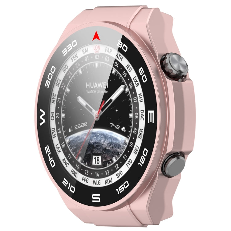 For Huawei Watch Ultimate PC+ Toughened Film Integrated Watch Protective Case