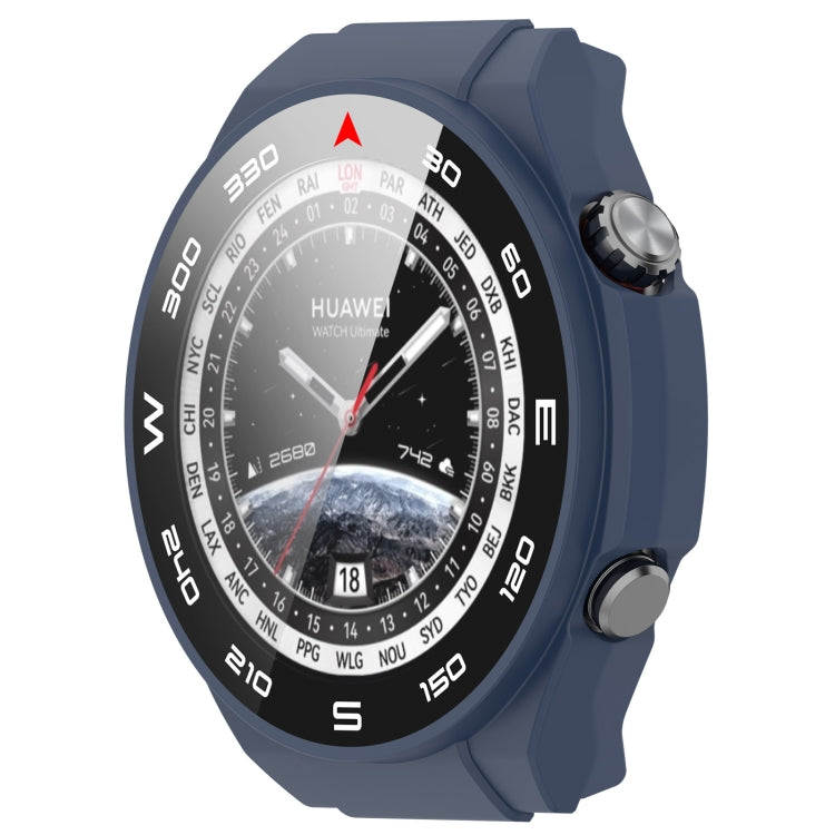 For Huawei Watch Ultimate PC+ Toughened Film Integrated Watch Protective Case