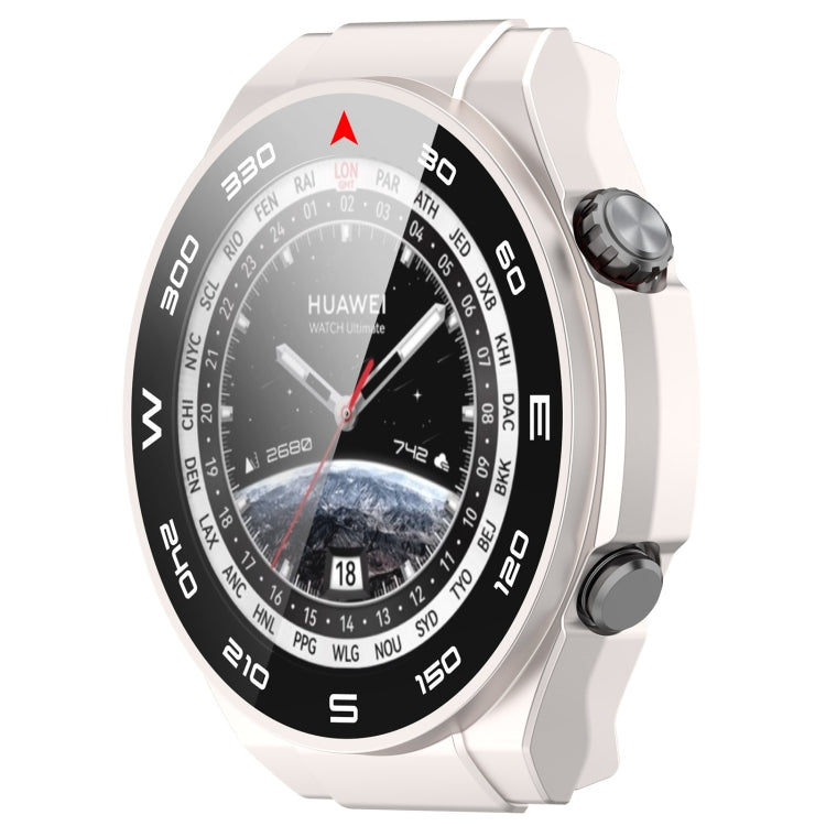 For Huawei Watch Ultimate PC+ Toughened Film Integrated Watch Protective Case