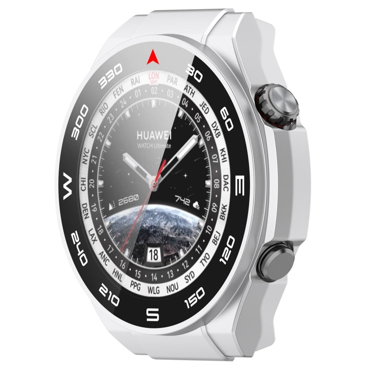 For Huawei Watch Ultimate PC+ Toughened Film Integrated Watch Protective Case