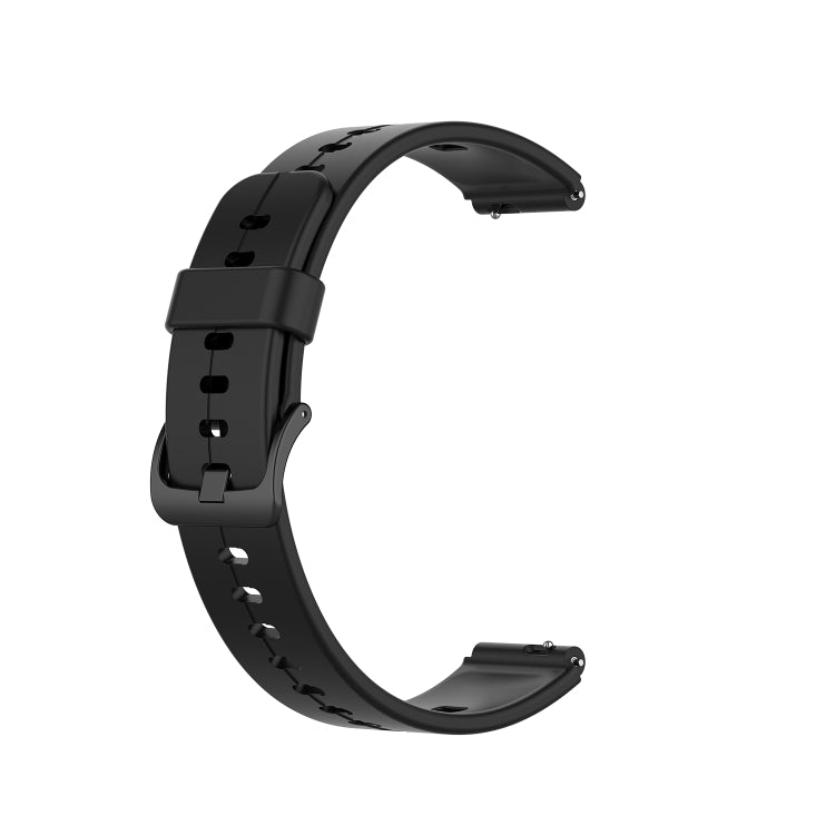 For Huawei Band 7 Solid Color Silicone Watch Band