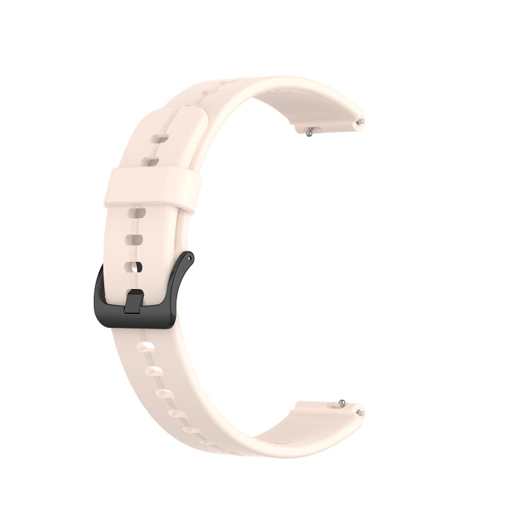 For Huawei Band 6 Solid Color Silicone Watch Band