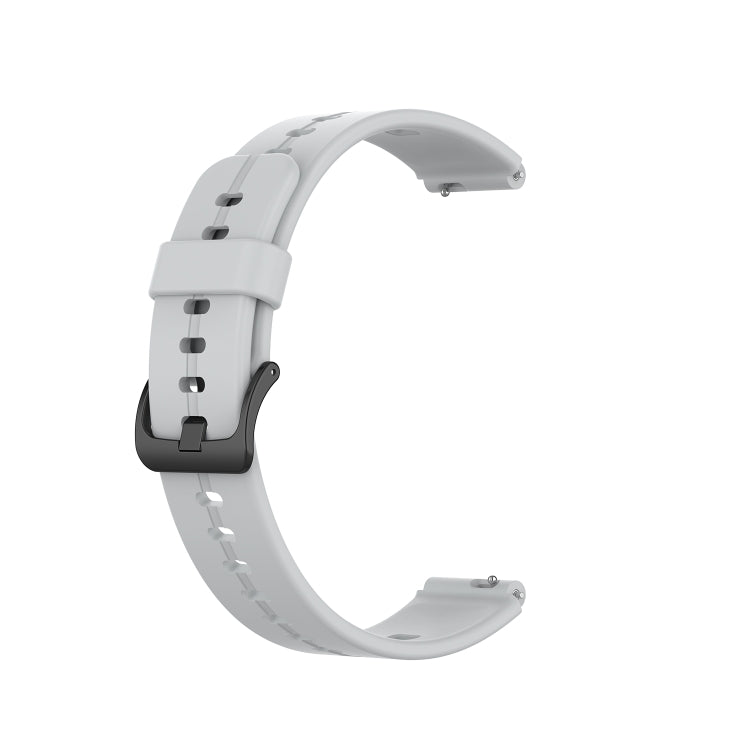For Huawei Band 3 Solid Color Silicone Watch Band
