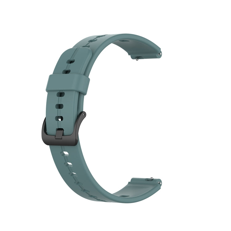 For Huawei Band 3 Solid Color Silicone Watch Band
