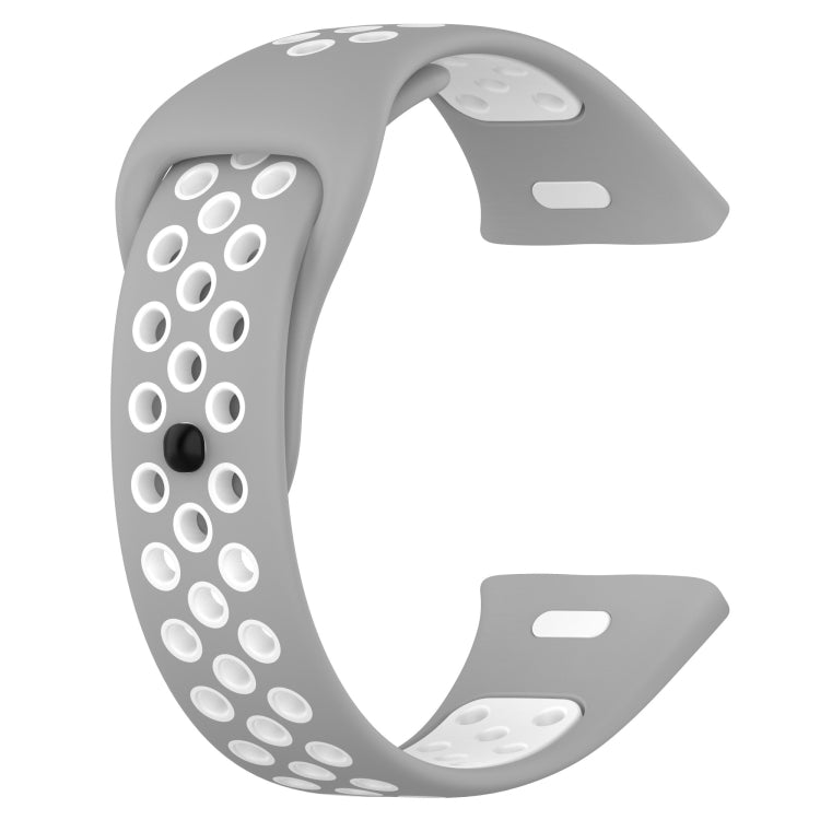 For Redmi Watch 3 Lite Sports Two-Color Silicone Watch Band