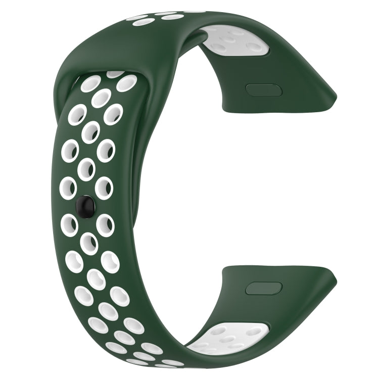 For Redmi Watch 3 Lite Sports Two-Color Silicone Watch Band