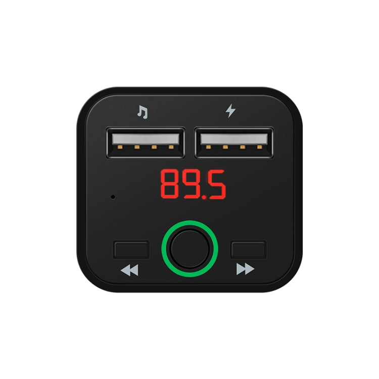 Car Mp3 Car Bluetooth Mp3 Player Hands-Free car FM Transmitter Mobile Phone Charging black