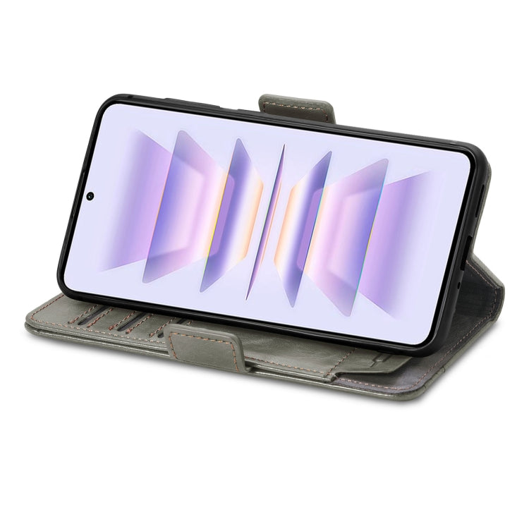 For Xiaomi Redmi K60 Pro CaseNeo Splicing Dual Magnetic Buckle Leather Phone Case
