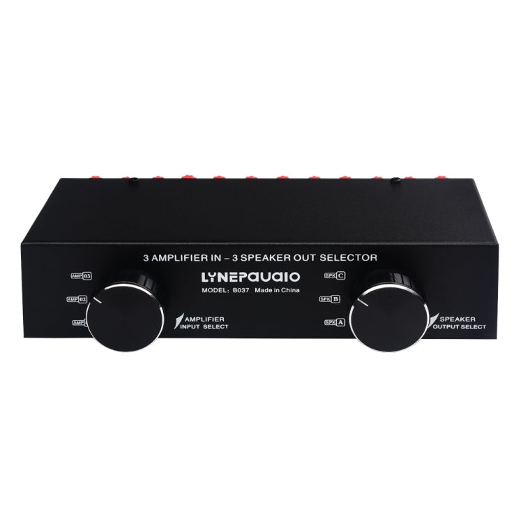 B037 3 Input 3 Output Power Amplifier And Speaker Switcher Speaker Switch Splitter Comparator 300W Per Channel Without Loss Of Sound Quality