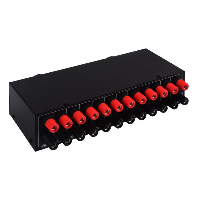 B037 3 Input 3 Output Power Amplifier And Speaker Switcher Speaker Switch Splitter Comparator 300W Per Channel Without Loss Of Sound Quality