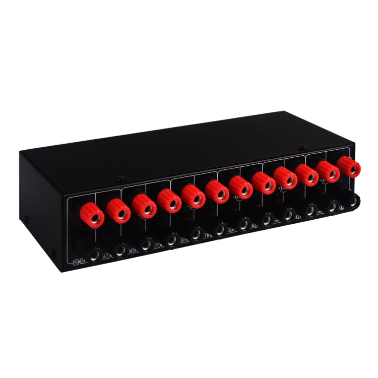 B037 3 Input 3 Output Power Amplifier And Speaker Switcher Speaker Switch Splitter Comparator 300W Per Channel Without Loss Of Sound Quality
