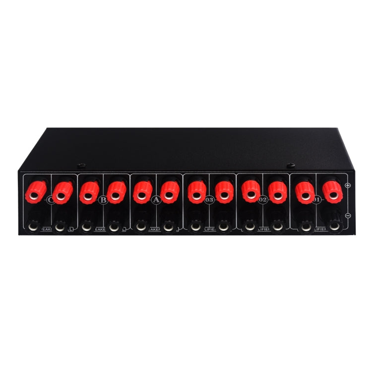 B037 3 Input 3 Output Power Amplifier And Speaker Switcher Speaker Switch Splitter Comparator 300W Per Channel Without Loss Of Sound Quality