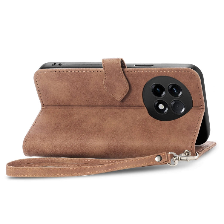 For OnePlus Ace 2 Embossed Flower Zipper Leather Phone Case