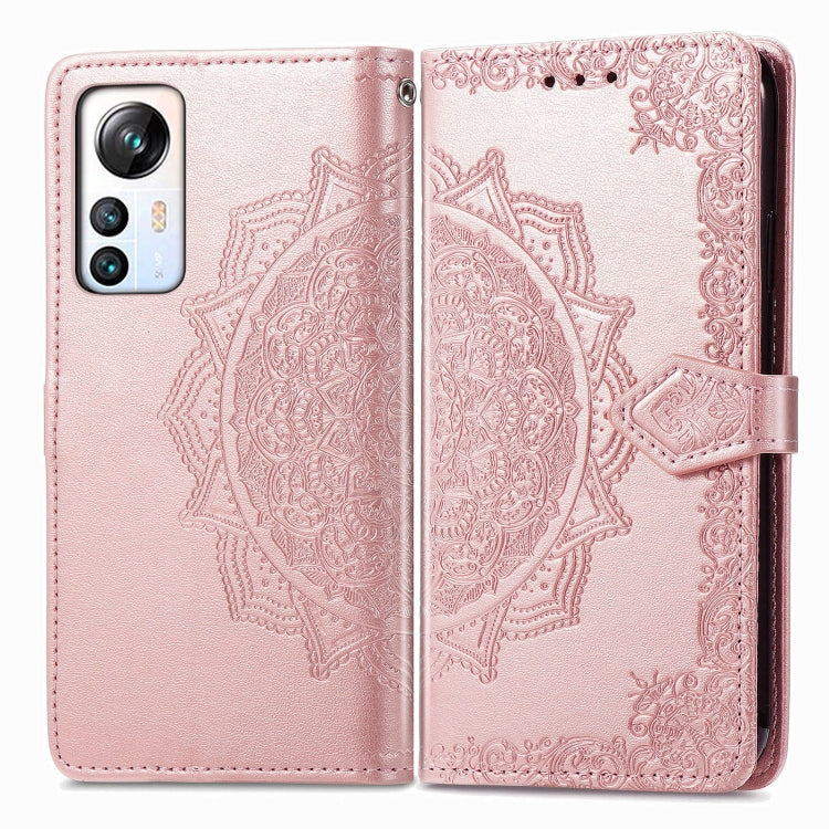 For Blackview A85 Mandala Flower Embossed Leather Phone Case