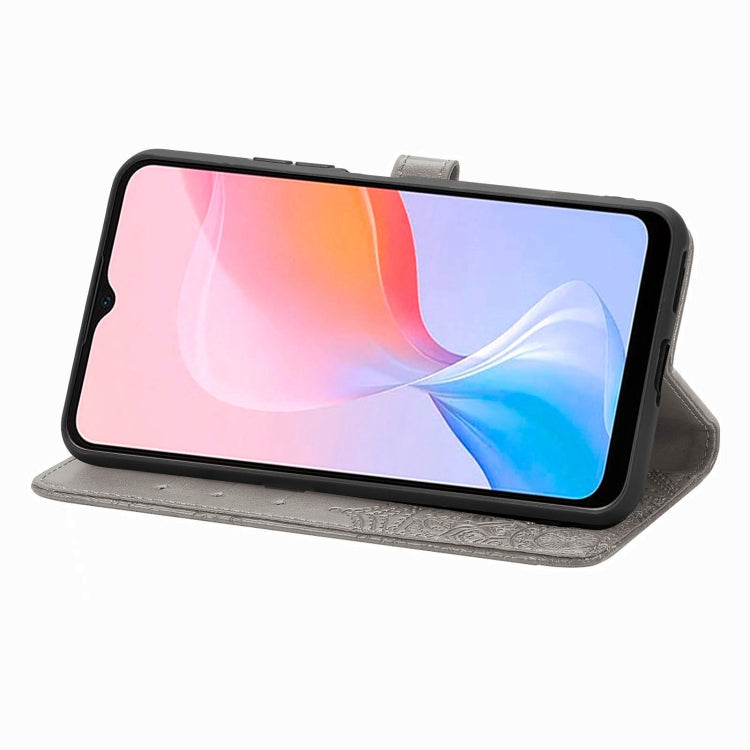 For Blackview A85 Mandala Flower Embossed Leather Phone Case