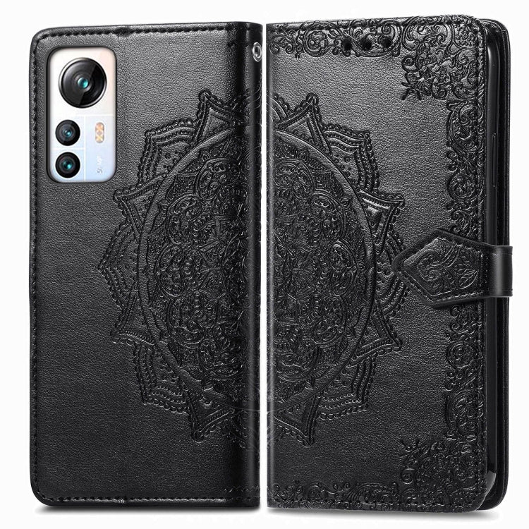 For Blackview A85 Mandala Flower Embossed Leather Phone Case
