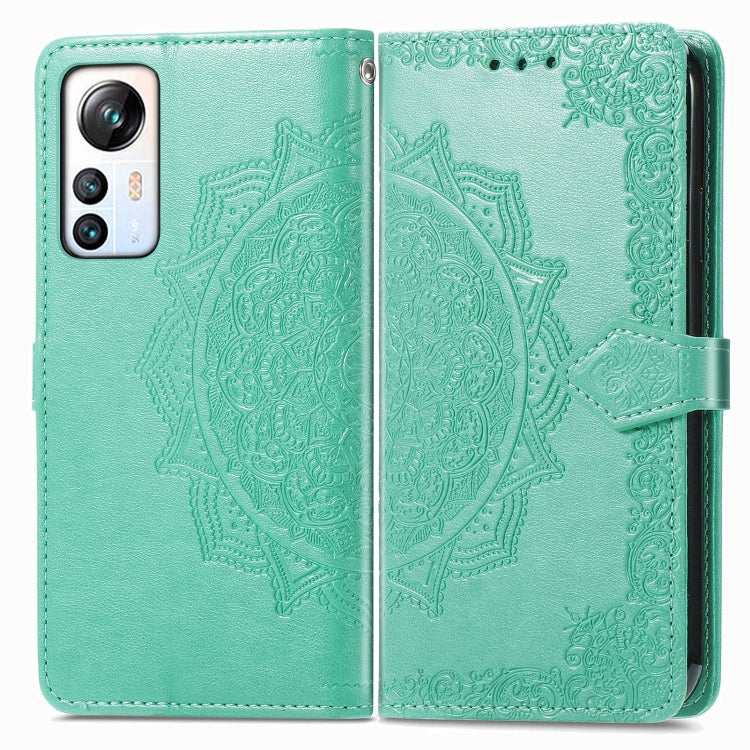 For Blackview A85 Mandala Flower Embossed Leather Phone Case