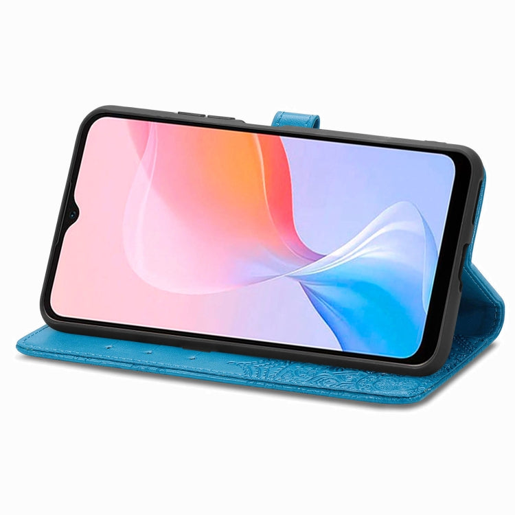 For Blackview A85 Mandala Flower Embossed Leather Phone Case