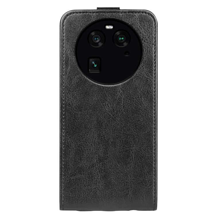 For OPPO Find X6 R64 Texture Vertical Flip Leather Phone Case