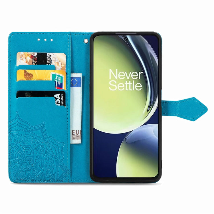 For OnePlus Nord CE 3 Lite Mandala Flower Embossed Leather Phone Case