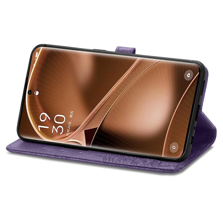 For OPPO Find X6 Pro Mandala Flower Embossed Leather Phone Case