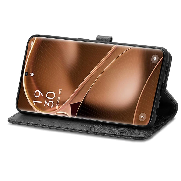 For OPPO Find X6 Pro Mandala Flower Embossed Leather Phone Case