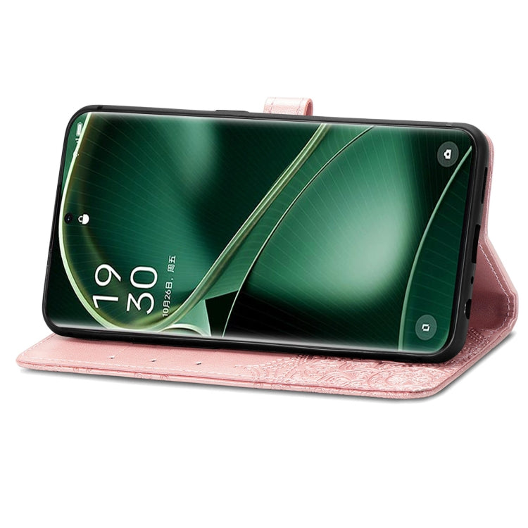 For OPPO Find X6 Mandala Flower Embossed Leather Phone Case